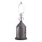 Irvins Country Tinware Fireside Lamp Base with Willow in Kettle Black